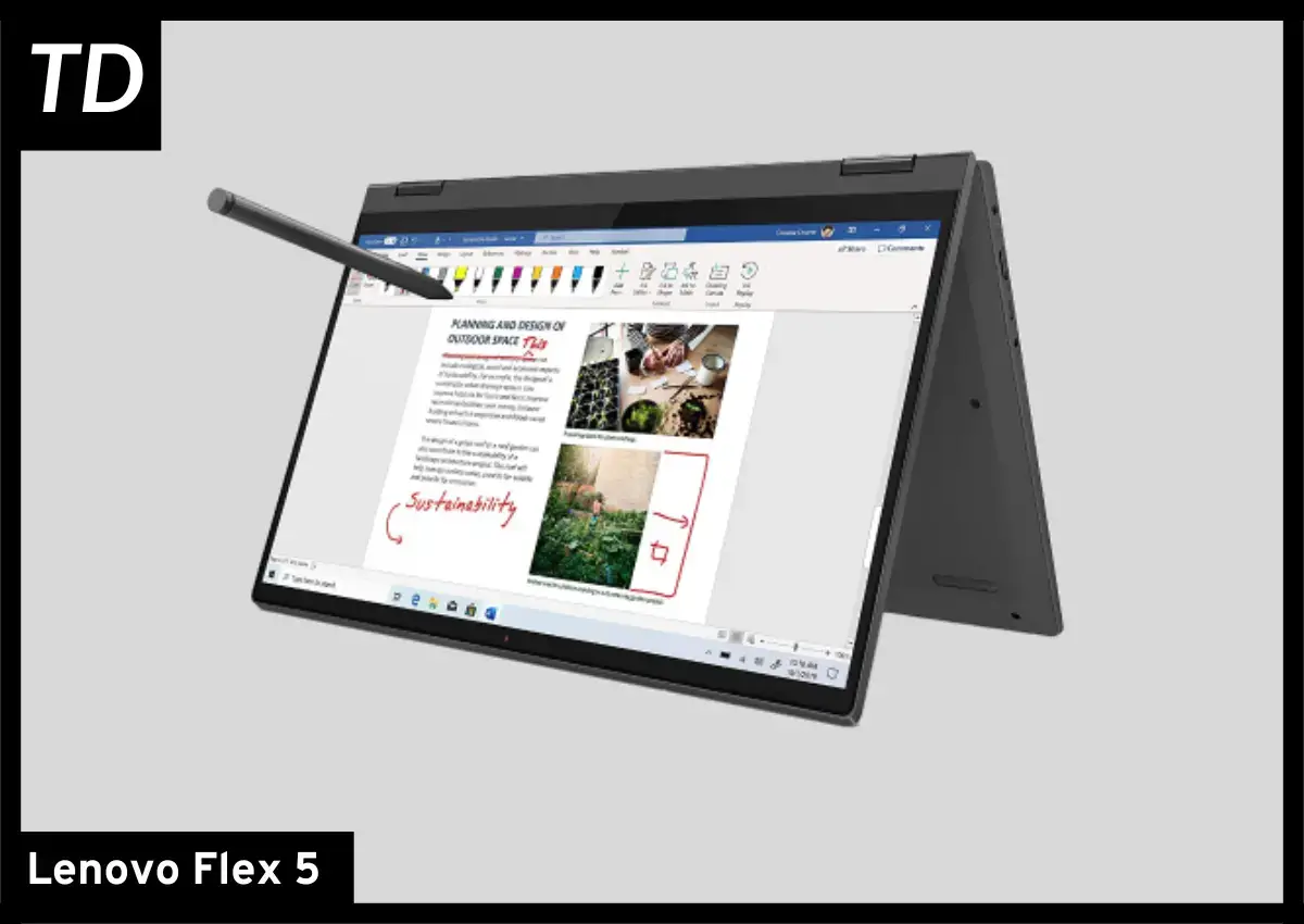 Lenovo Flex 5 Windows laptop