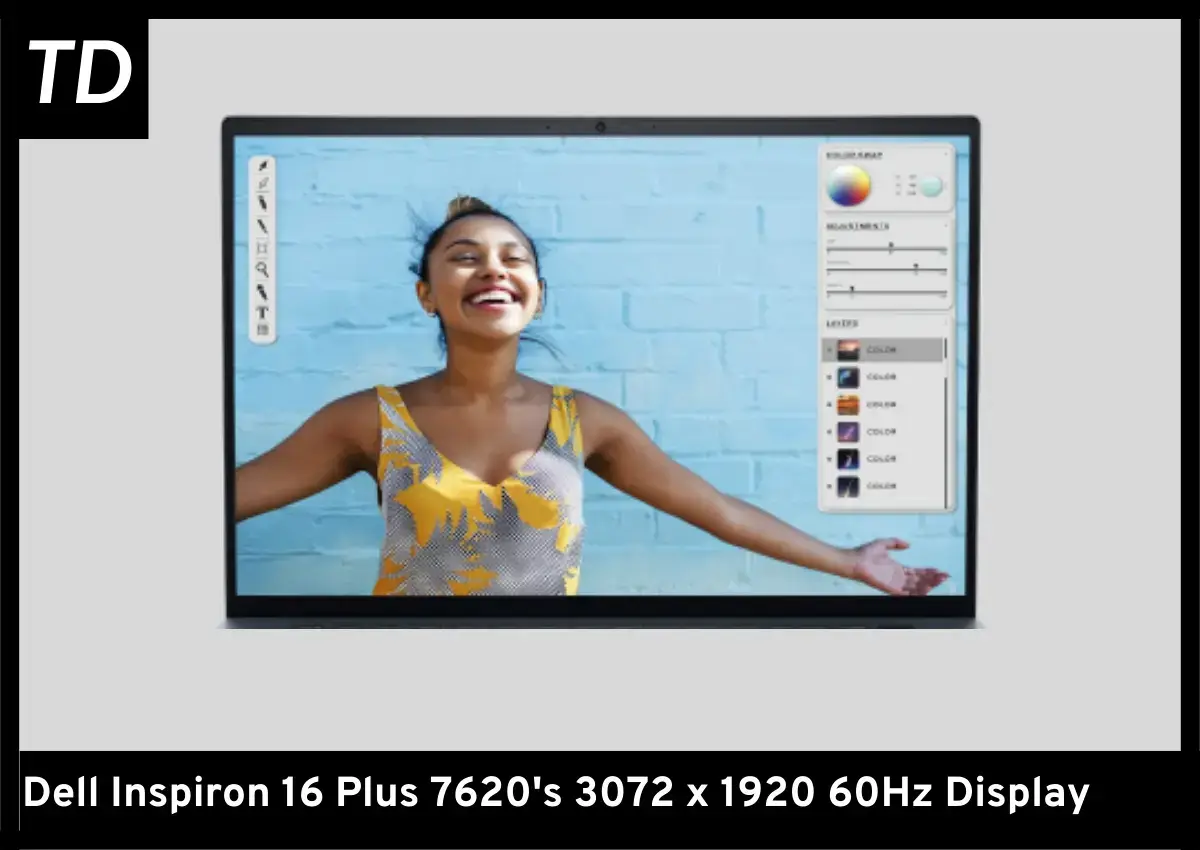 Dell Inspiron 16 Plus 7620 Display
