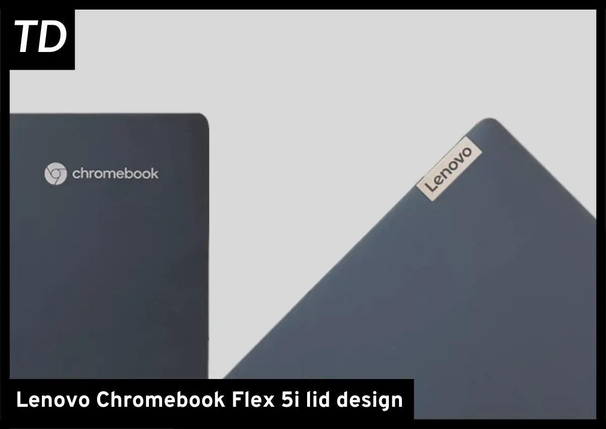 Lenovo Flex 5i lid design