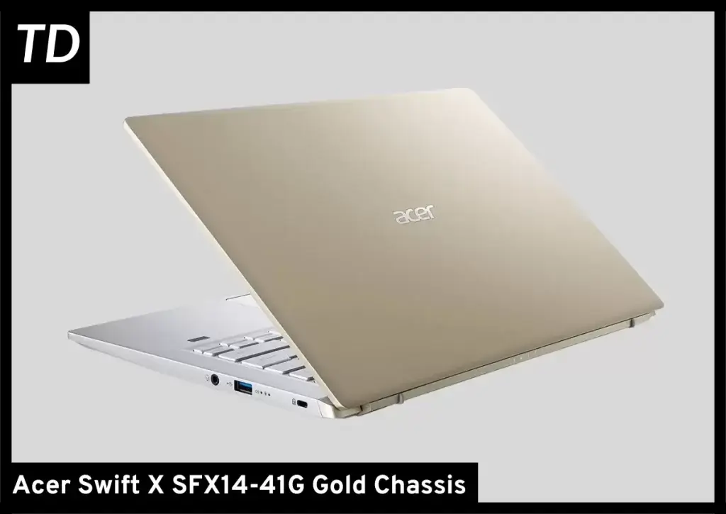 Asus Swift X Gold Chassis