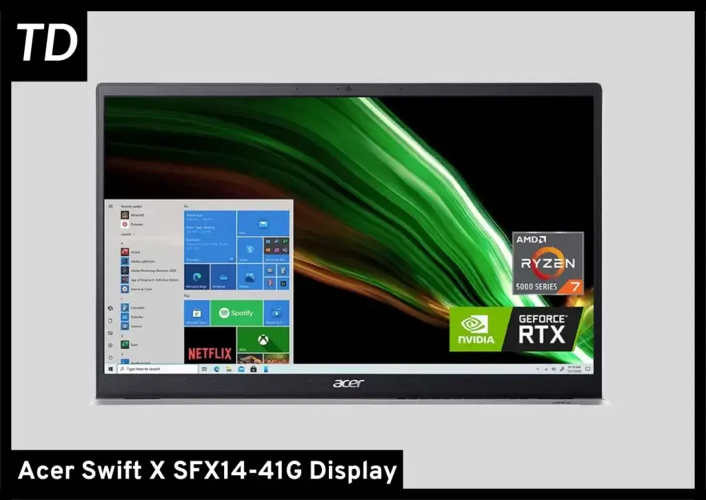 Acer Swift X Display