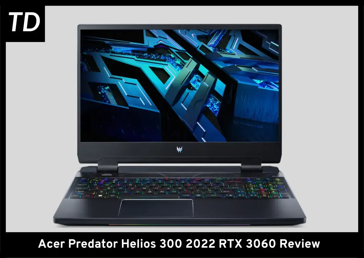 Acer Predator Helios 300 front look