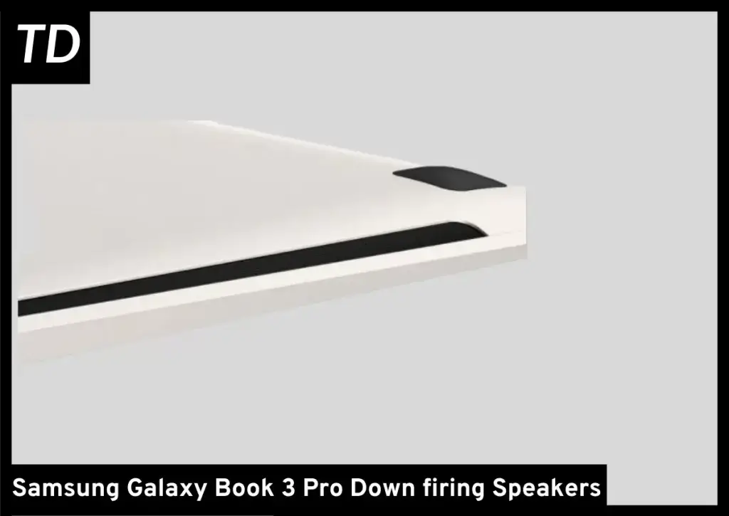 The speakers on the Galaxy Book 3 Pro