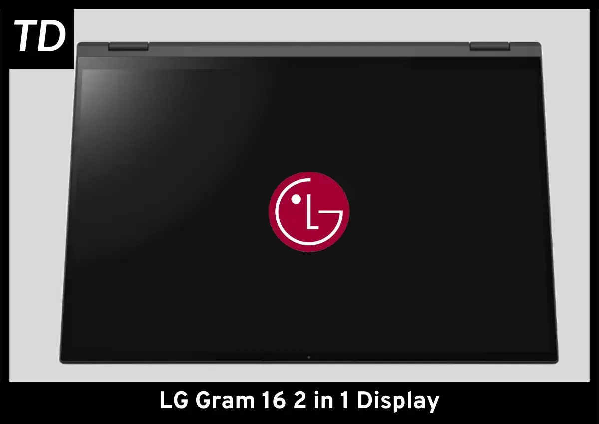 LG Gram 16 2 in 1 display