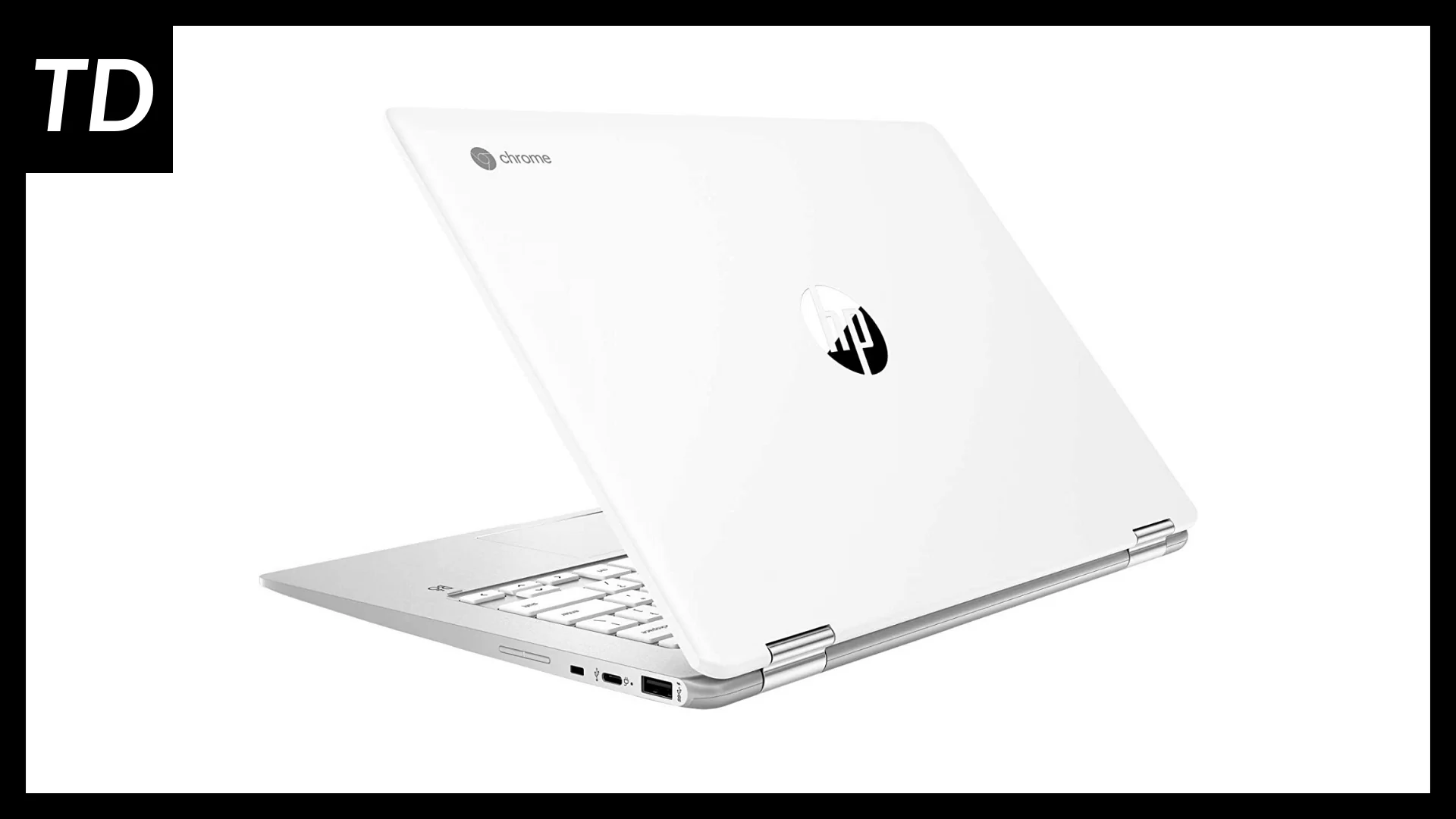 HP Chromebook X360b 14b white lid and chassis