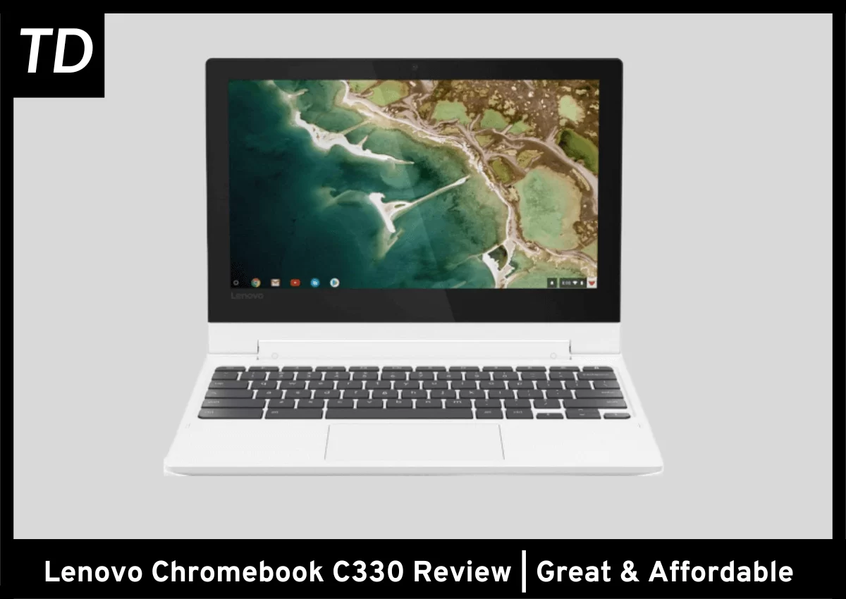 Chromebook C330 front view