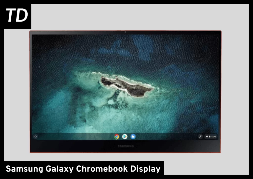 Samsung Galaxy Chromebook Display