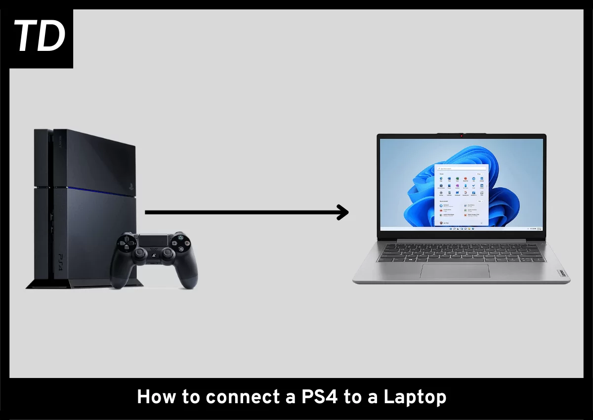 PS4 connecting to the laptop