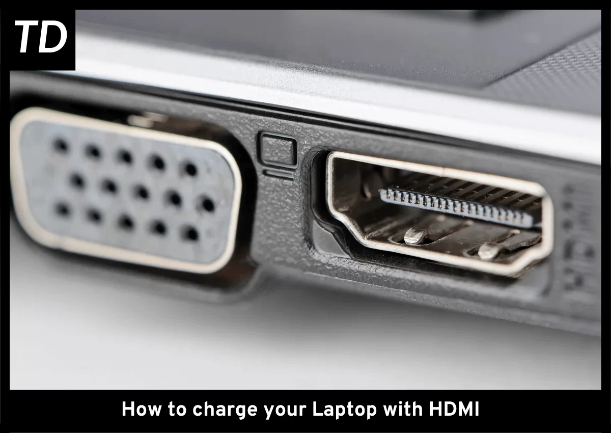 HDMI Port on a laptop